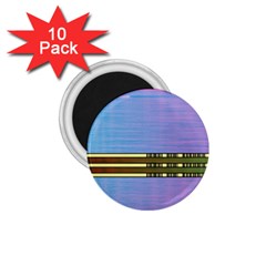 Glitched Vaporwave Hack The Planet 1 75  Magnets (10 Pack)  by WetdryvacsLair