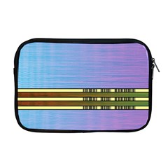 Glitched Vaporwave Hack The Planet Apple Macbook Pro 17  Zipper Case by WetdryvacsLair