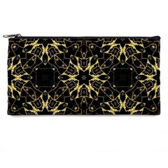 Black And Gold Pattern Pencil Case by Dazzleway