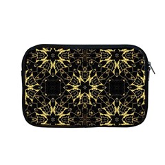 Black And Gold Pattern Apple Macbook Pro 13  Zipper Case by Dazzleway