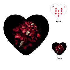 Love Deception Concept Artwork Playing Cards Single Design (heart) by dflcprintsclothing