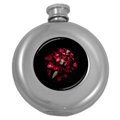 Love Deception Concept Artwork Round Hip Flask (5 Oz) by dflcprintsclothing