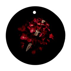 Love Deception Concept Artwork Round Ornament (two Sides) by dflcprintsclothing