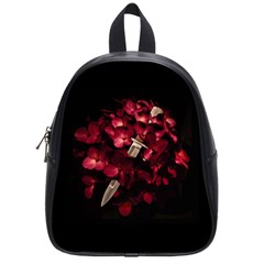 Love Deception Concept Artwork School Bag (small) by dflcprintsclothing