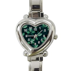 Foliage Heart Italian Charm Watch