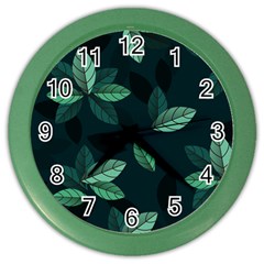 Foliage Color Wall Clock