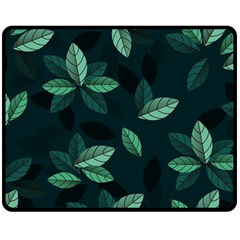 Foliage Fleece Blanket (medium) 