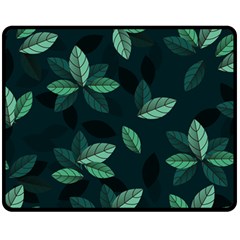 Foliage Double Sided Fleece Blanket (medium) 