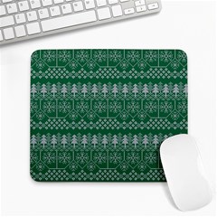 Christmas Knit Digital Large Mousepads