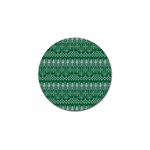 Christmas Knit Digital Golf Ball Marker (10 pack) Front