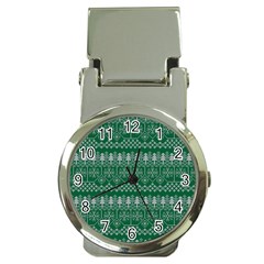 Christmas Knit Digital Money Clip Watches