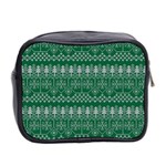 Christmas Knit Digital Mini Toiletries Bag (Two Sides) Back