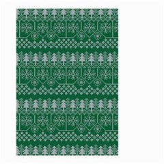 Christmas Knit Digital Small Garden Flag (two Sides)