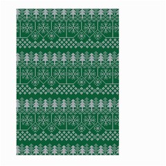 Christmas Knit Digital Large Garden Flag (two Sides)