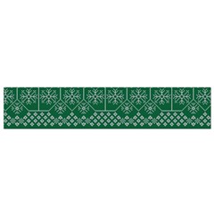 Christmas Knit Digital Small Flano Scarf