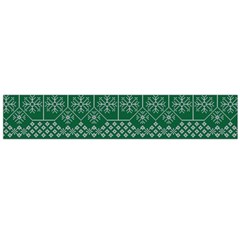 Christmas Knit Digital Large Flano Scarf 