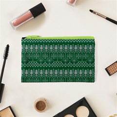 Christmas Knit Digital Cosmetic Bag (xs)