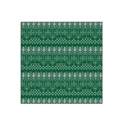 Christmas Knit Digital Satin Bandana Scarf