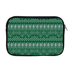 Christmas Knit Digital Apple Macbook Pro 17  Zipper Case