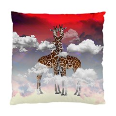 Giraffe Cushion Case (two Sided) 