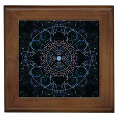 Mandala - 0007 - Complications Framed Tile by WetdryvacsLair