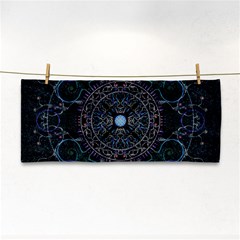 Mandala - 0007 - Complications Hand Towel by WetdryvacsLair