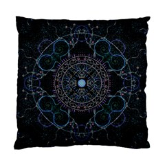 Mandala - 0007 - Complications Standard Cushion Case (one Side) by WetdryvacsLair