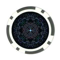 Mandala - 0007 - Complications Poker Chip Card Guard (10 Pack) by WetdryvacsLair