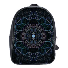 Mandala - 0007 - Complications School Bag (large) by WetdryvacsLair