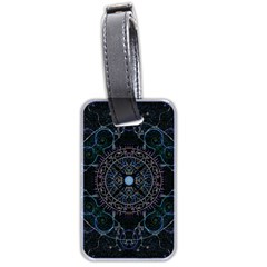 Mandala - 0007 - Complications Luggage Tag (two Sides) by WetdryvacsLair