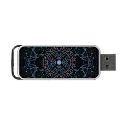 Mandala - 0007 - Complications Portable Usb Flash (one Side) by WetdryvacsLair