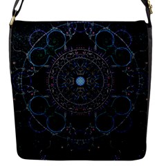 Mandala - 0007 - Complications Flap Closure Messenger Bag (s) by WetdryvacsLair