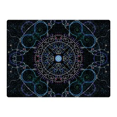 Mandala - 0007 - Complications Double Sided Flano Blanket (mini)  by WetdryvacsLair