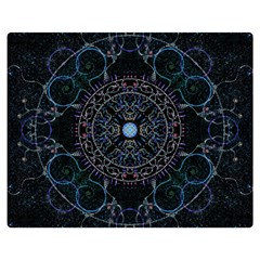 Mandala - 0007 - Complications Double Sided Flano Blanket (medium)  by WetdryvacsLair