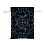 Mandala - 0007 - Complications Lightweight Drawstring Pouch (L) Front