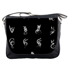 Katzen Cats Messenger Bag by WetdryvacsLair