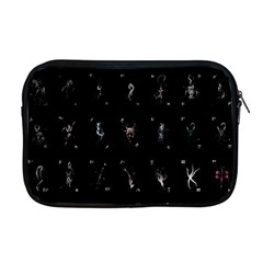 Brush And Ink Card Sequence Collected Apple Macbook Pro 17  Zipper Case by WetdryvacsLair