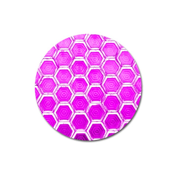 Hexagon Windows Magnet 3  (Round)