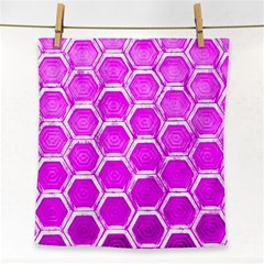 Hexagon Windows Face Towel by essentialimage