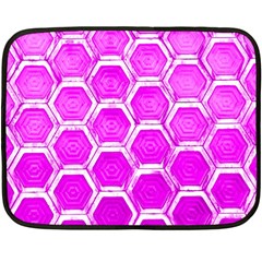 Hexagon Windows Fleece Blanket (mini) by essentialimage