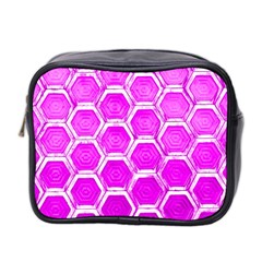 Hexagon Windows Mini Toiletries Bag (two Sides) by essentialimage