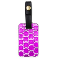 Hexagon Windows Luggage Tag (one Side) by essentialimage