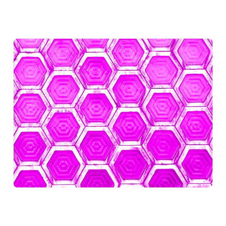 Hexagon Windows Double Sided Flano Blanket (Mini) 