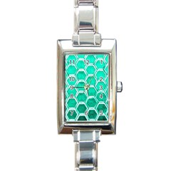 Hexagon Windows Rectangle Italian Charm Watch by essentialimage