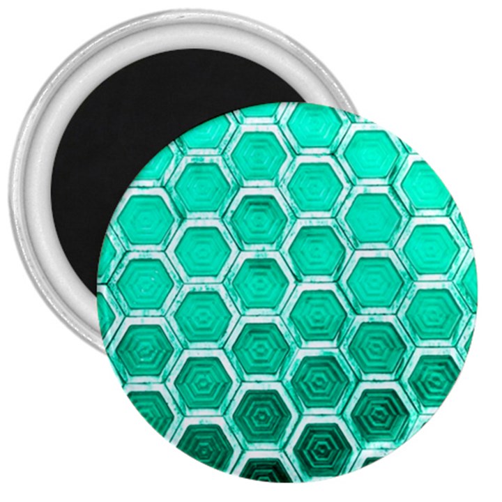 Hexagon Windows 3  Magnets