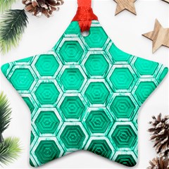 Hexagon Windows Ornament (star) by essentialimage