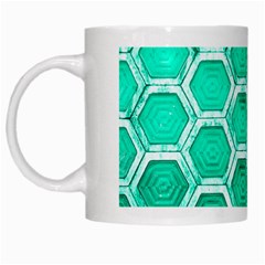 Hexagon Windows White Mugs by essentialimage