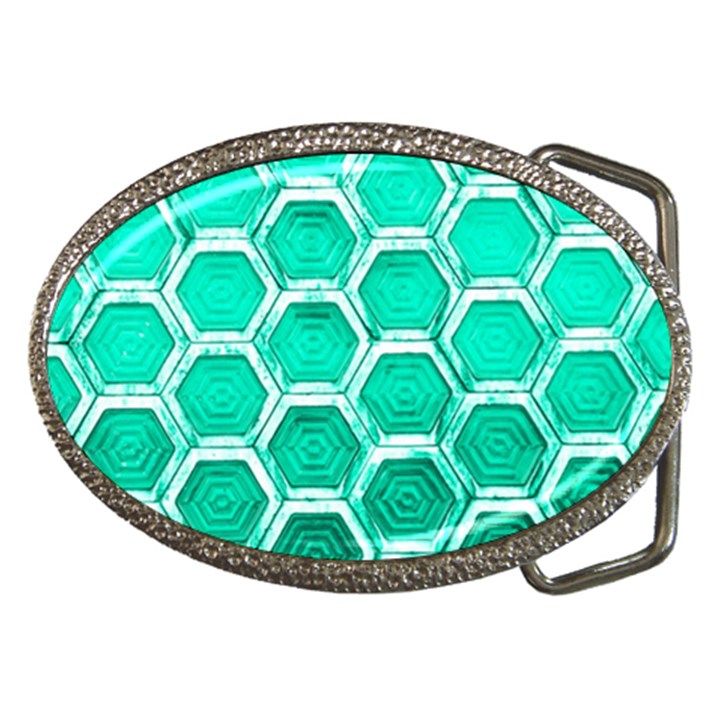 Hexagon Windows Belt Buckles