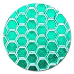 Hexagon Windows Magnet 5  (Round) Front