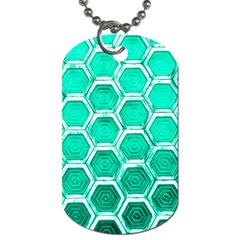 Hexagon Windows Dog Tag (two Sides) by essentialimage